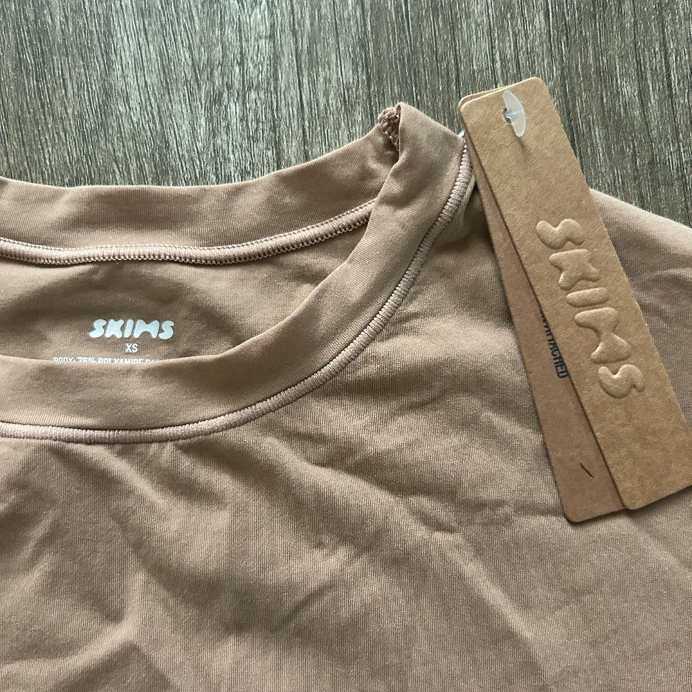 Skims Brown Top XS